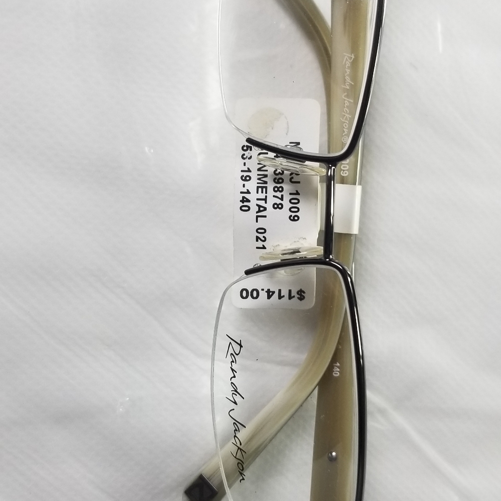 Randy Jackson mf rj  1009 Eyeglass Frames 53-19-140 - Picture 11 of 16